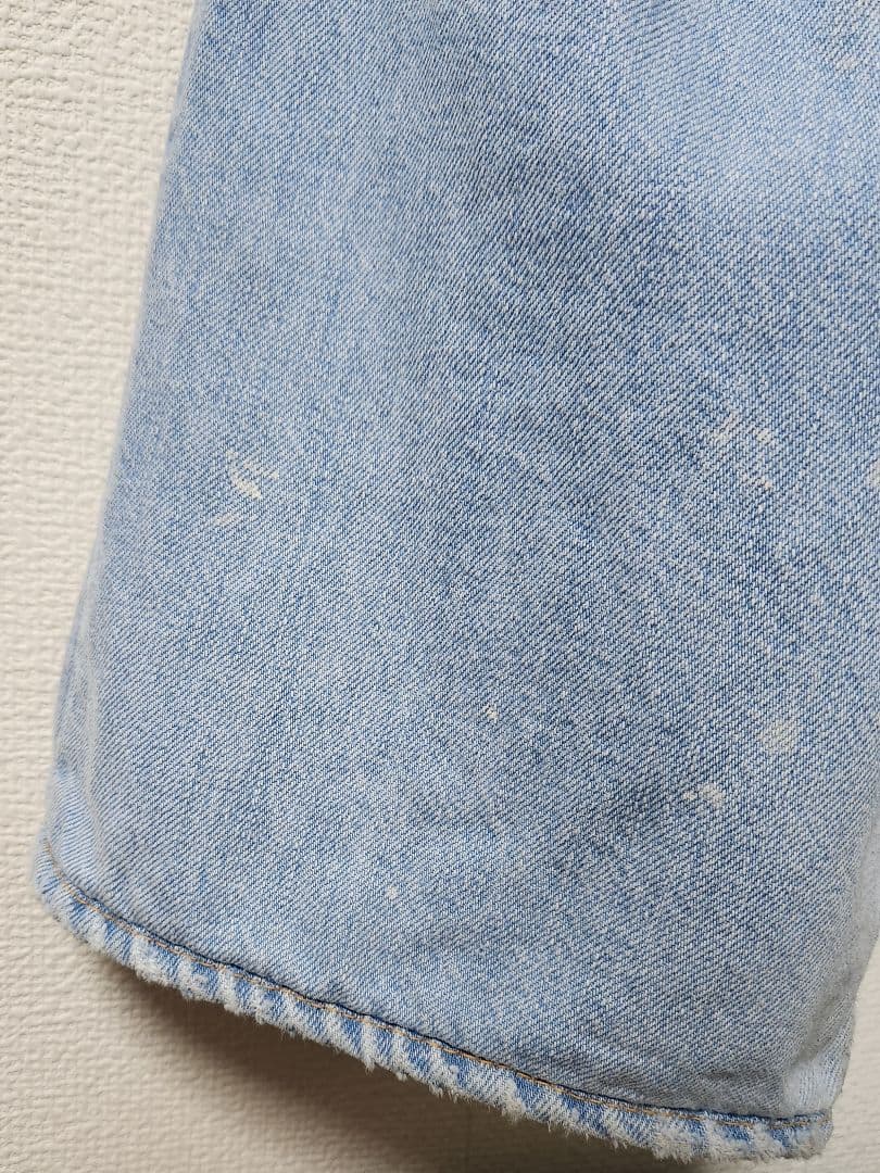 【値下げ中】45R おこめデニム シャルロット ダメージ加工 サイズ0