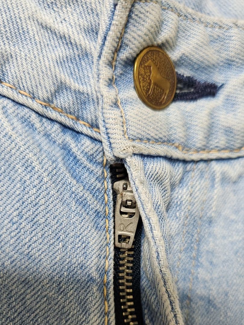 【値下げ中】45R おこめデニム シャルロット ダメージ加工 サイズ0