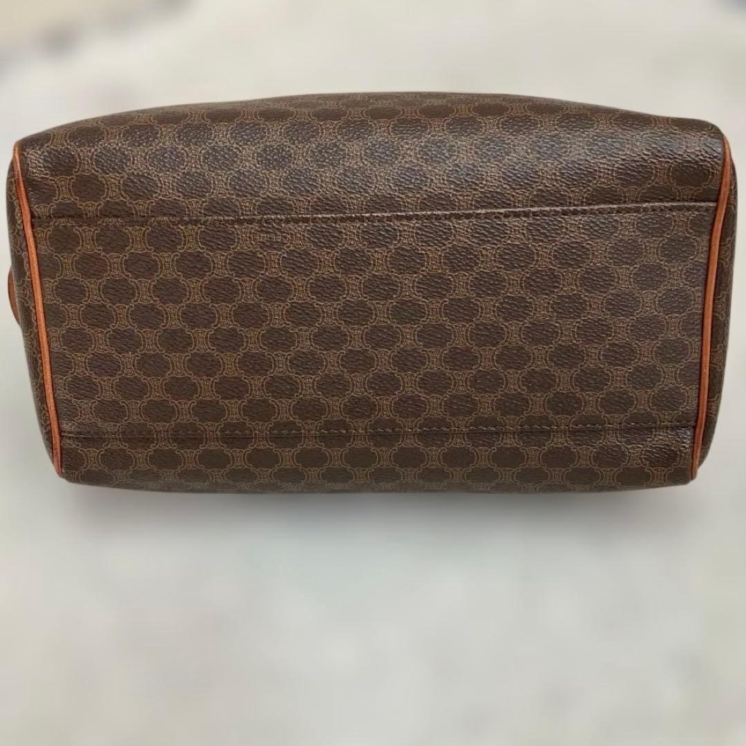 CELINE セリーヌ マカダム ボストンバッグ トリオンフ　ミニボストン