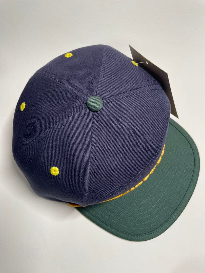 GENTLE BOY CAP \"NAVY\" NAVY×GREEN