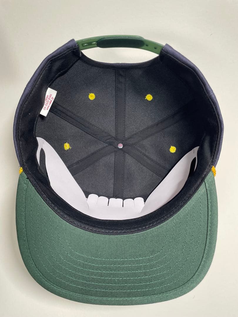GENTLE BOY CAP \"NAVY\" NAVY×GREEN