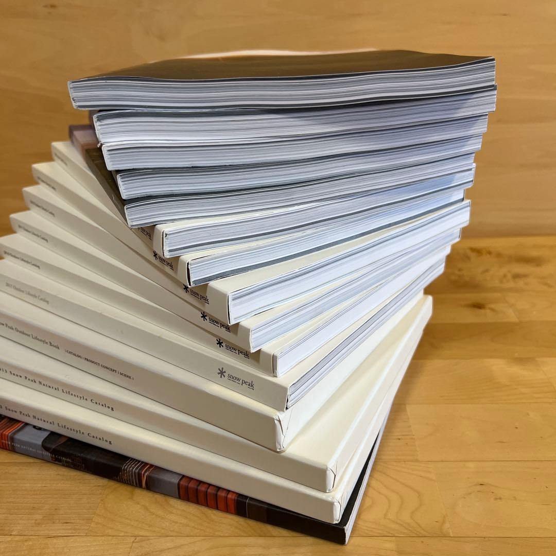 スノーピーク ライフスタイル カタログ 2011-2025年分 15冊セット