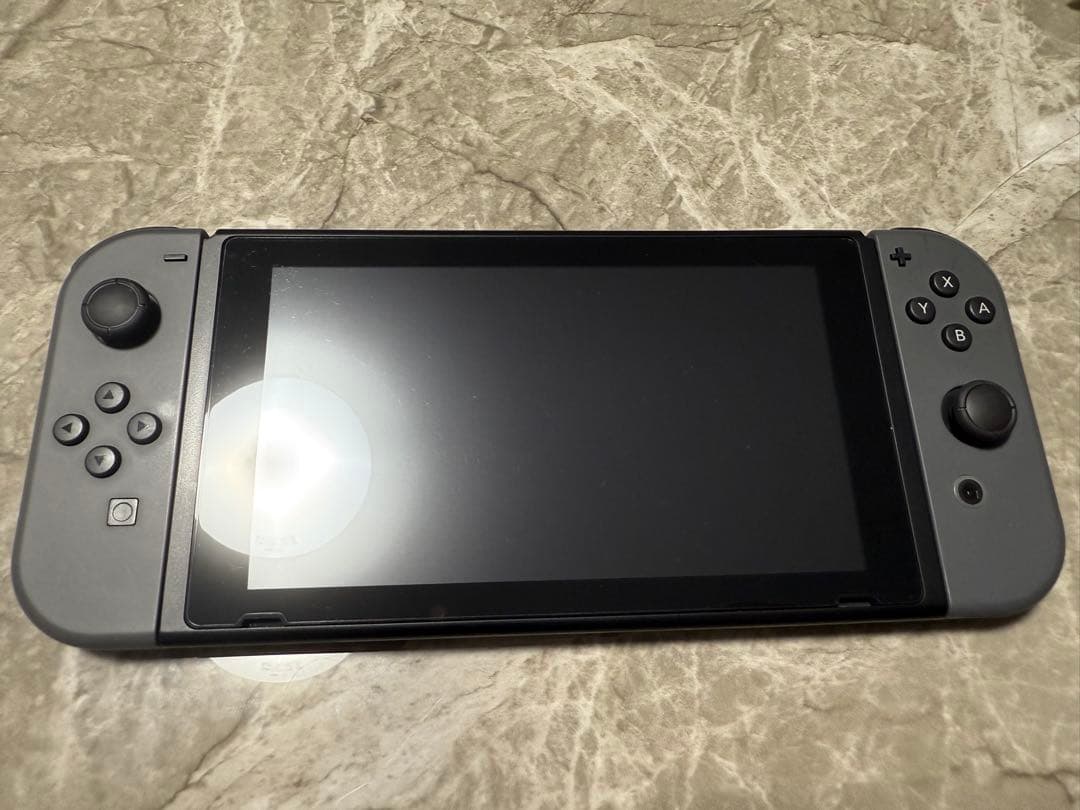 Nintendo Switch グレー 本体 チャージスタンド付き