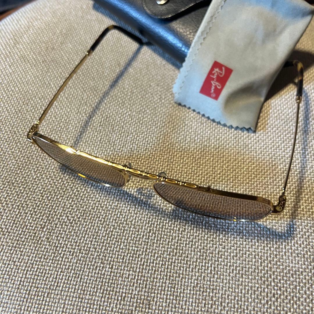 Ray-Ban NEW CARAVAN サングラス ポリッシュゴールド