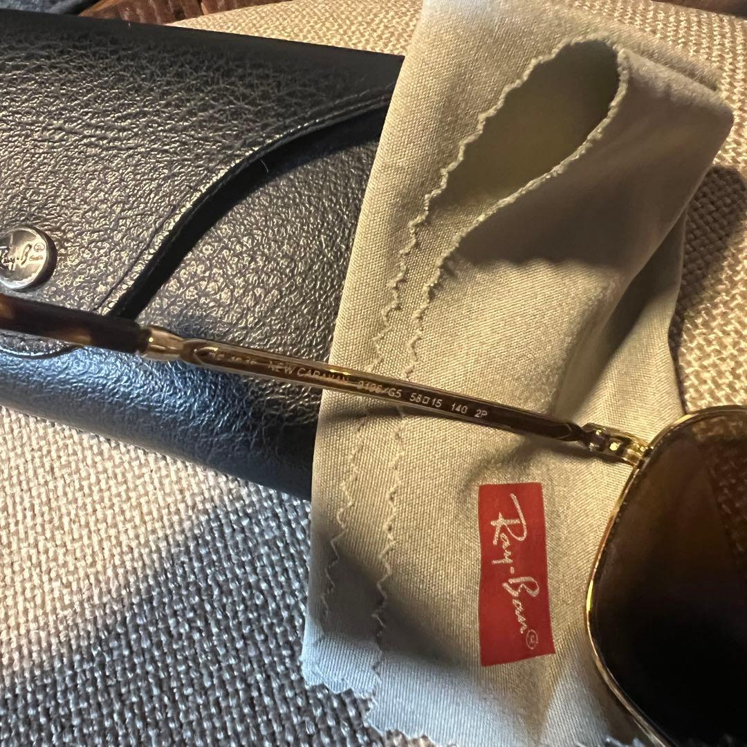 Ray-Ban NEW CARAVAN サングラス ポリッシュゴールド