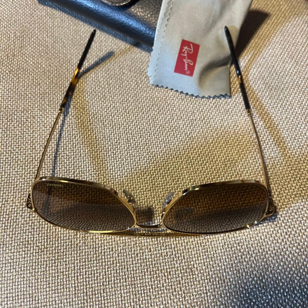 Ray-Ban NEW CARAVAN サングラス ポリッシュゴールド