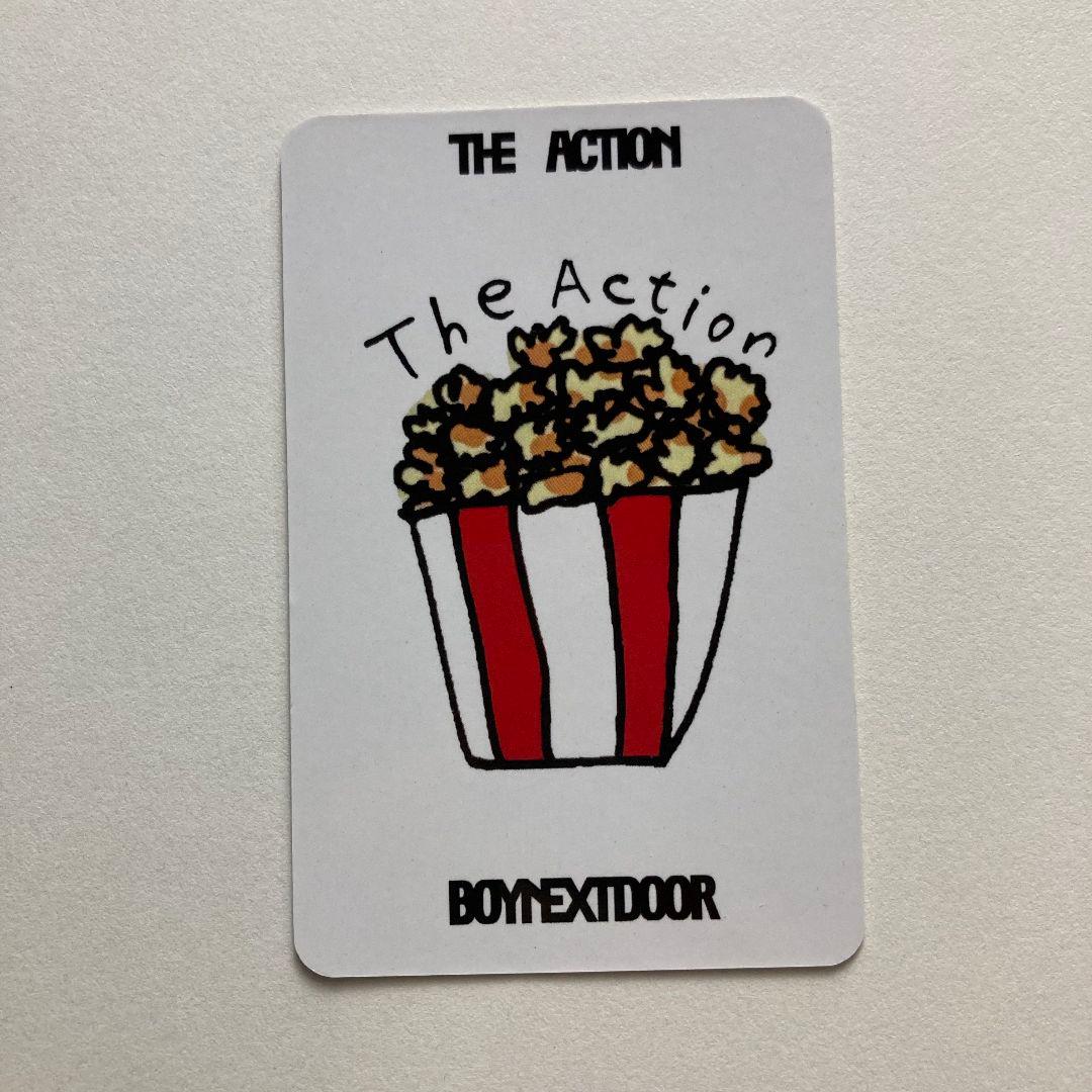 BOYNEXTDOOR 人気歌謡 The Actionサノク ウナク トレカ