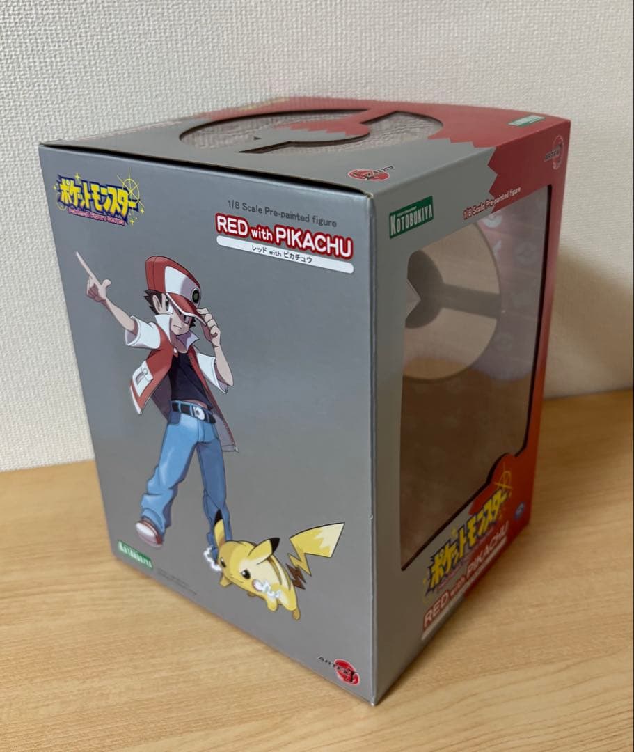 【シゲ】ポケモン ARTFX J レッド with ピカチュウ フィギュア