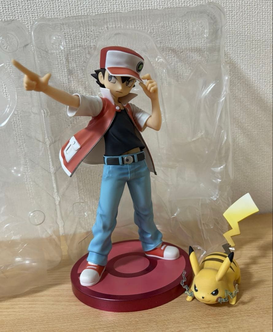 【シゲ】ポケモン ARTFX J レッド with ピカチュウ フィギュア
