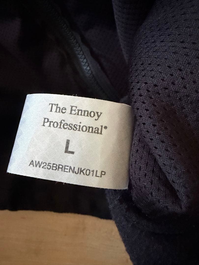 トップス Ennoy fleece vest L black