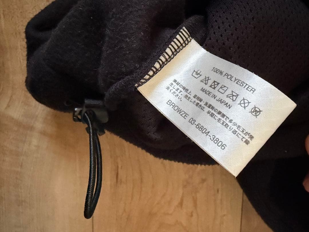 トップス Ennoy fleece vest L black