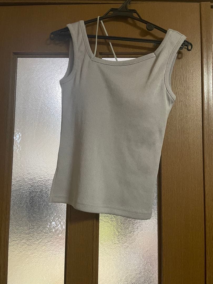 PAD IN SLANT RIB TANK / パッドインスラントリブタンク