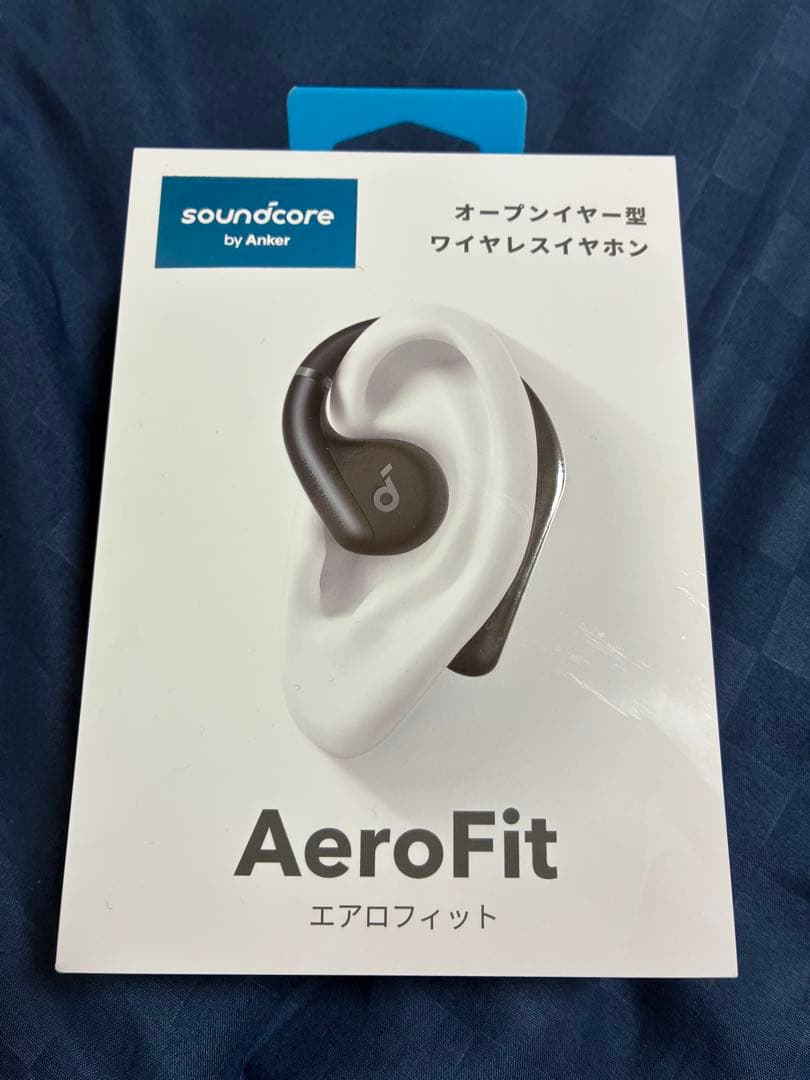soundcore AeroFit ワイヤレスイヤホン ブラック
