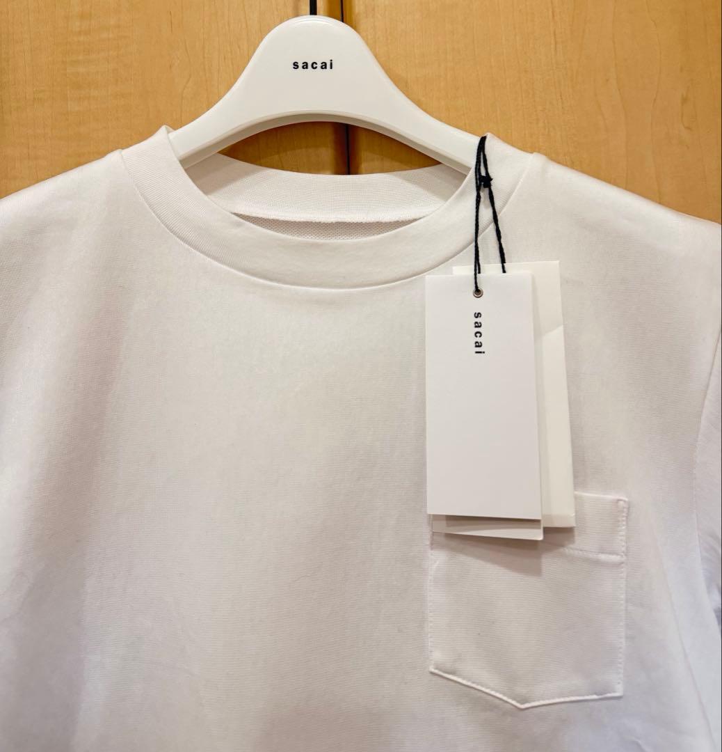 2025SS【新品 未使用 】“紙タグ+替えボタン付！”★sacai サカイ★