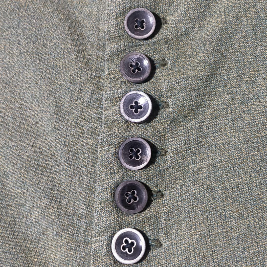 キャピタル KAPITAL サルエルパンツ ピエロパンツ 12ボタン M カーキ