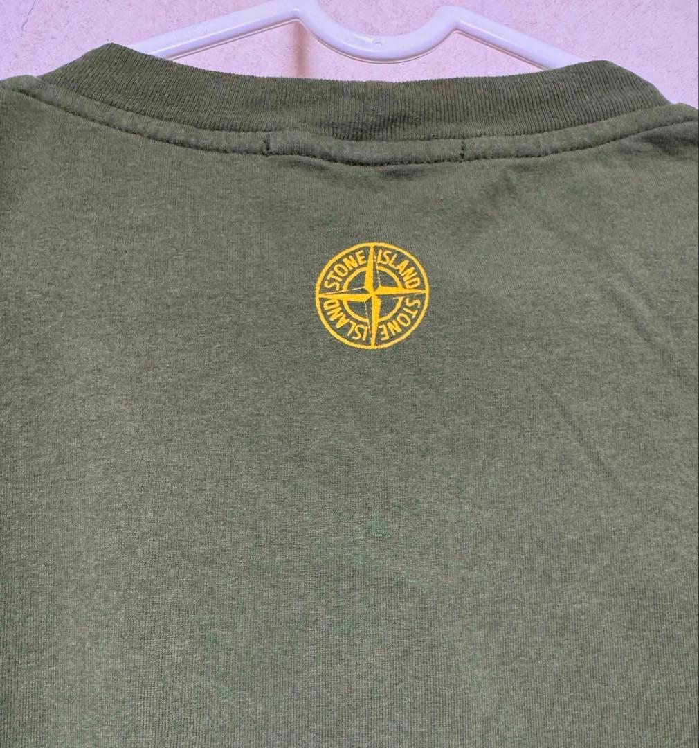 W*】様 STONE  オリーブグリーン Tシャツ