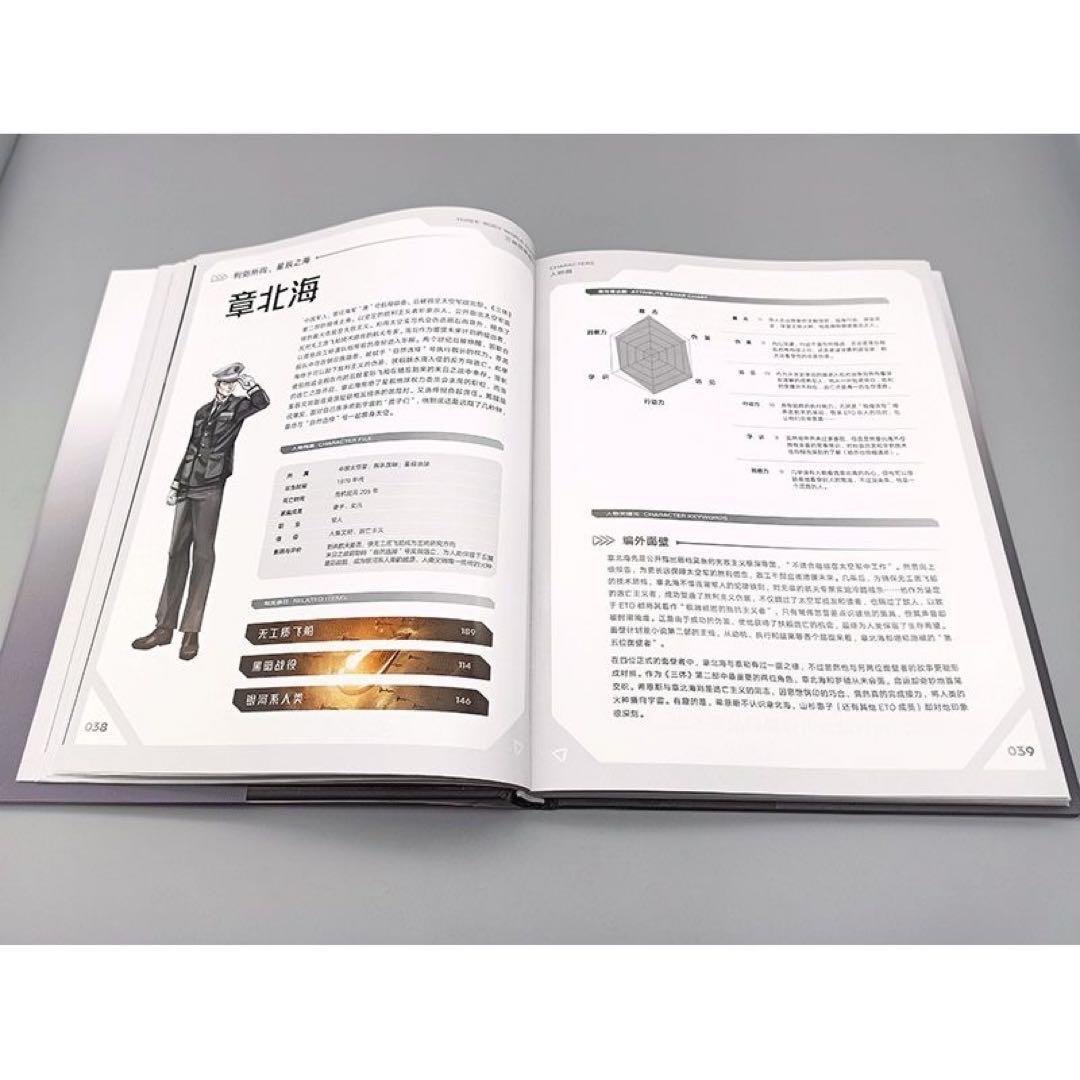 印签版【赠海报+明信片】三体世界指南(精装)刘慈欣授权作品典藏 中国語未開封