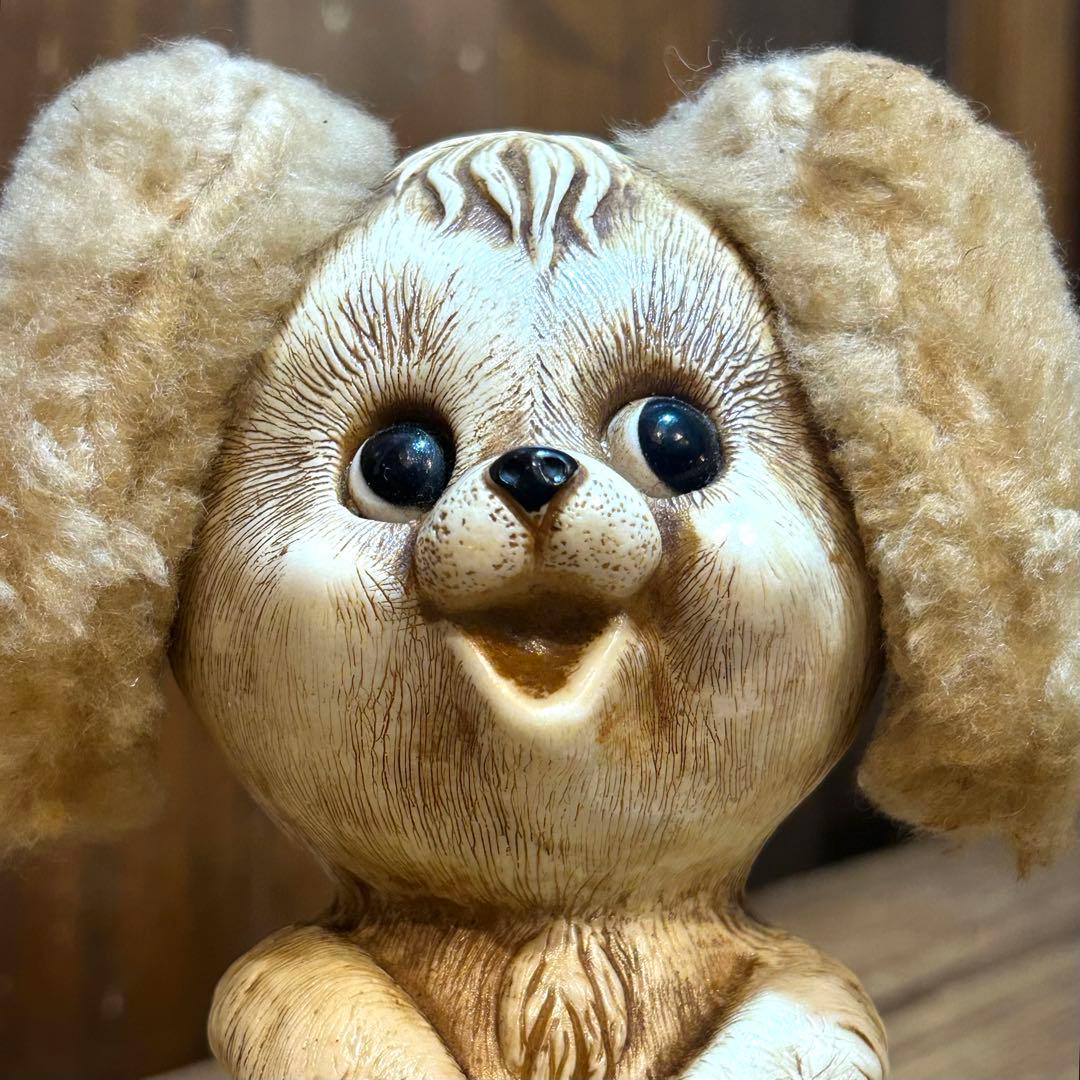 70’s Vinyl Dog Coinbank / イヌ 貯金箱