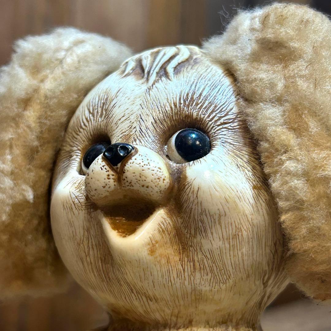 70’s Vinyl Dog Coinbank / イヌ 貯金箱