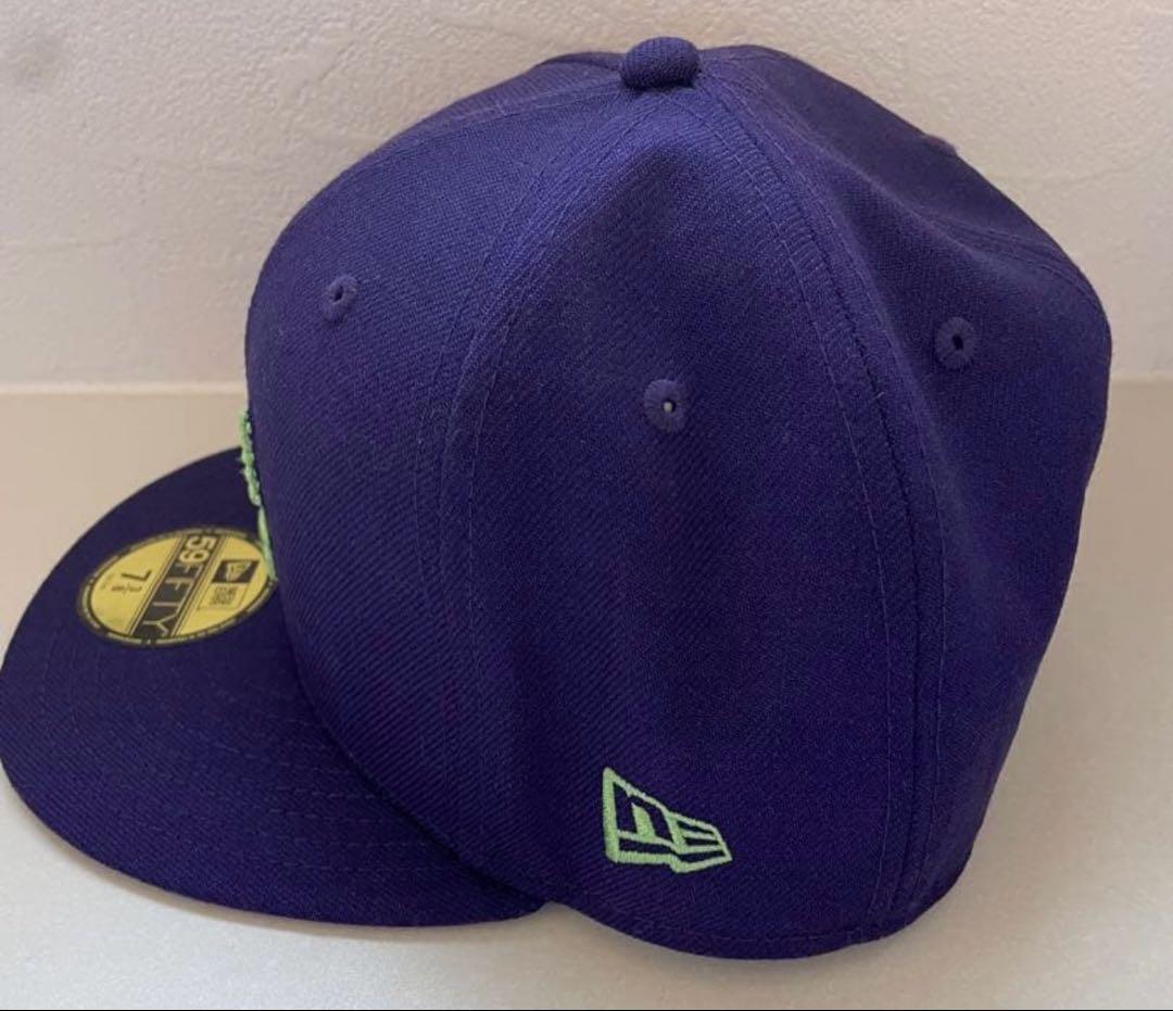 Needles × NEW ERA キャップ 7 3/8 パープル