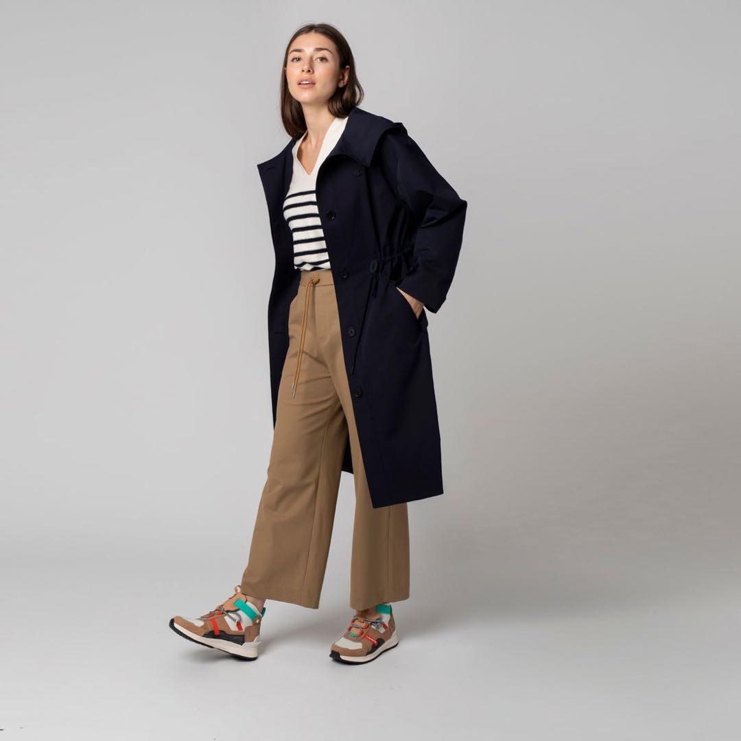 LACOSTE 38サイズ ネイビー スプリングコート