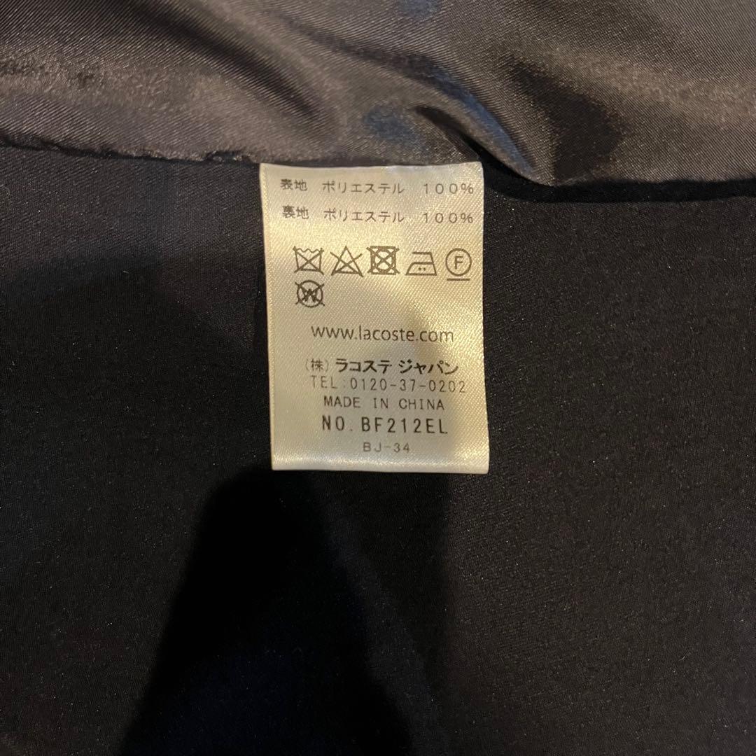 LACOSTE 38サイズ ネイビー スプリングコート