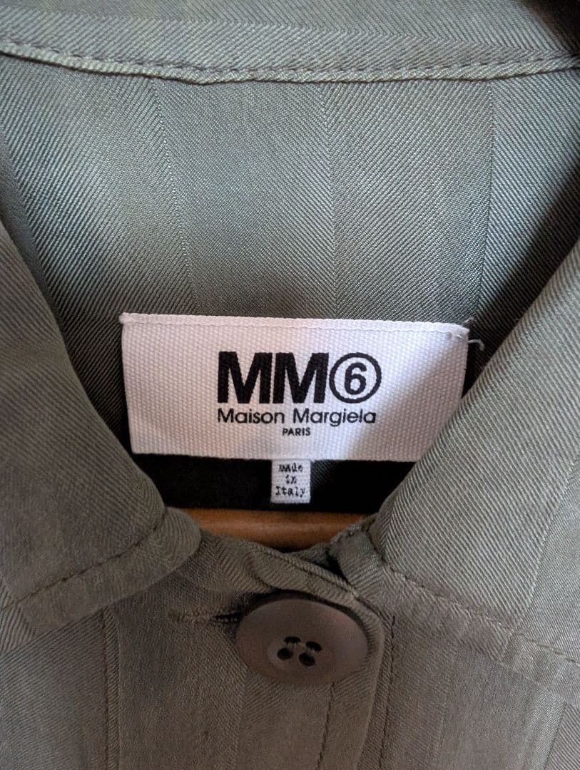 MM6 Maison Margiela ステンカラーコート シャツジャケット