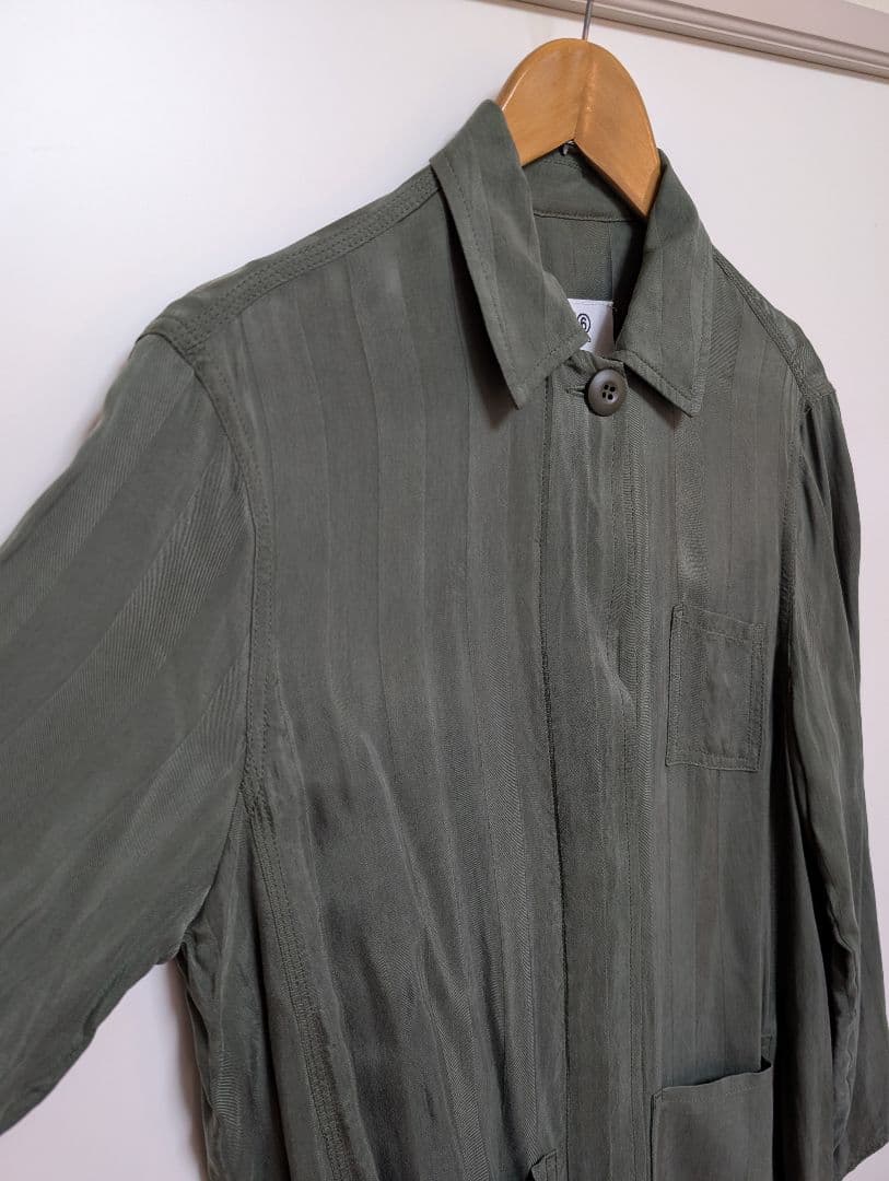 MM6 Maison Margiela ステンカラーコート シャツジャケット