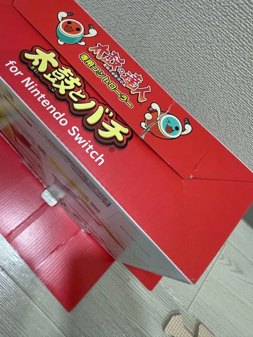 Switch 太鼓の達人　太鼓とバチ2セット　2プレイ　カセット　ケースなし