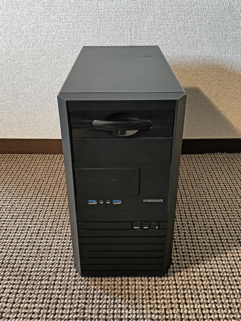 THIRDWAVE Magnate IM (ミニタワー)　マウス、キーボード付き