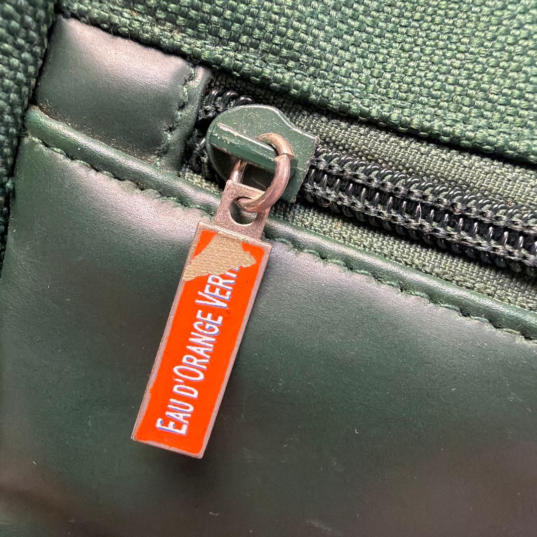 【希少】HERMES エルメス ボストンバッグ オー ドランジュ ヴェルト