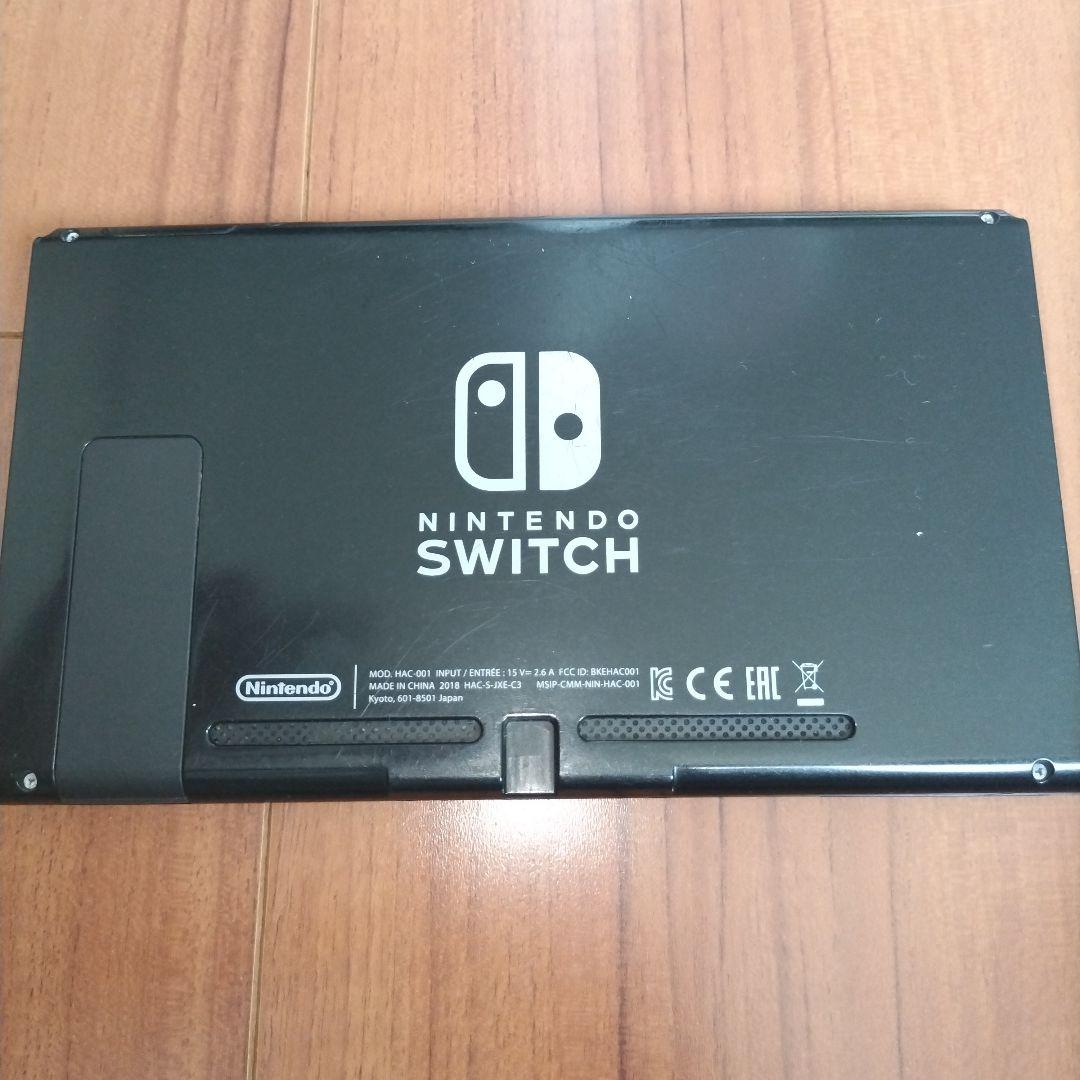 Switch本体のみ18　SNシールなし