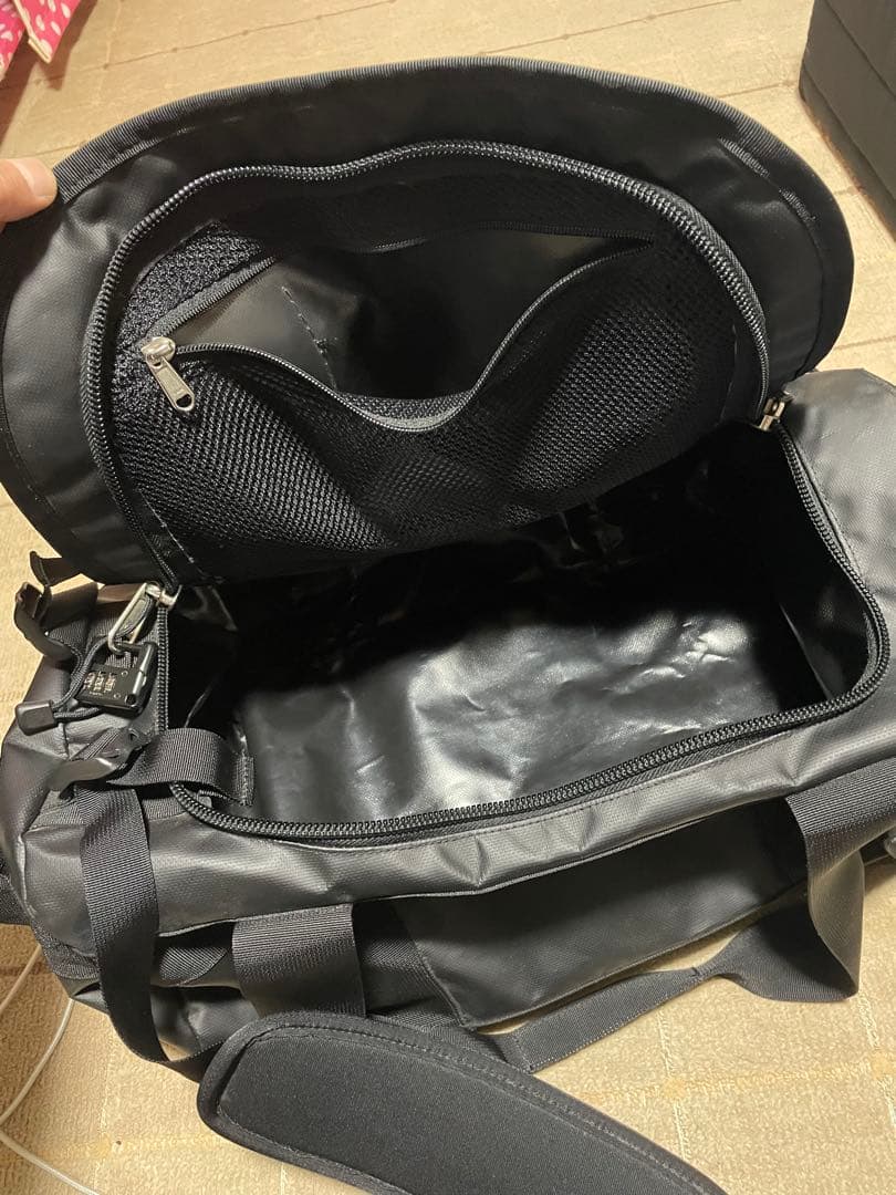 THE NORTH FACE ボストンバッグ ブラック　チョロ