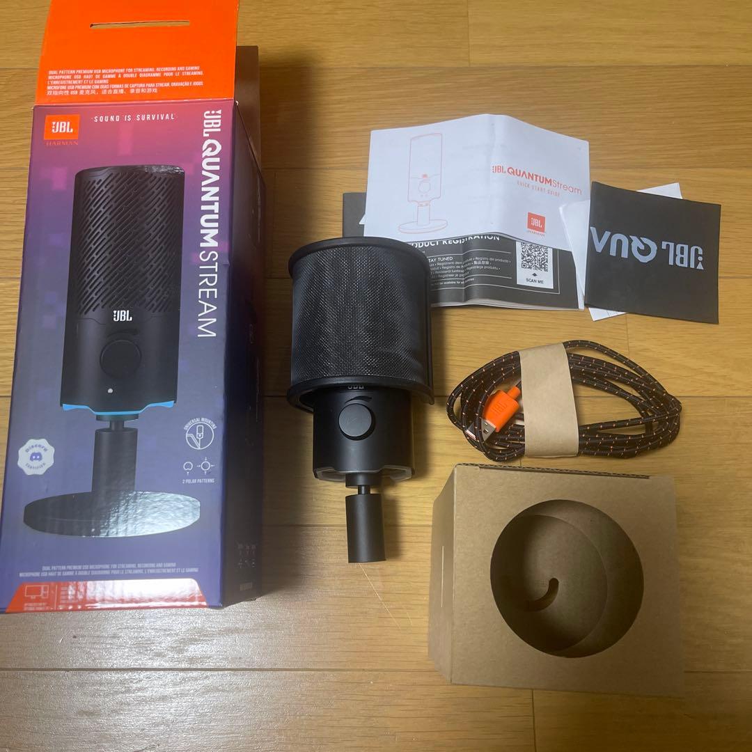 美品 JBL QUANTUM STREAM コンデンサーマイク