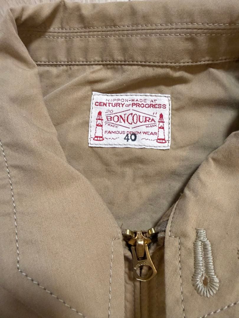 BONCOURA スイングトップ ドッグイヤージャケット　ボンクラ 40