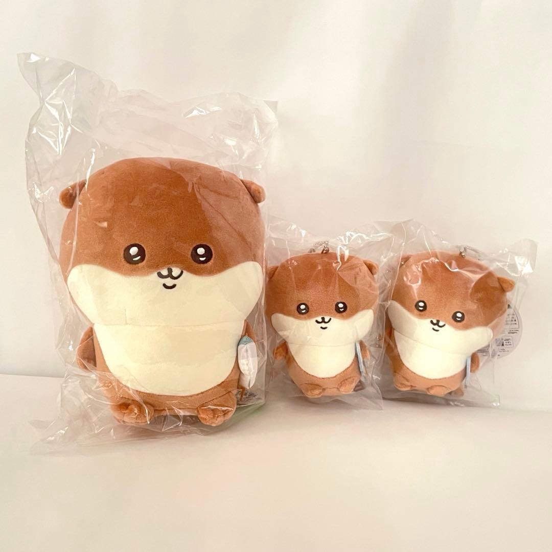 ナガノ カワウソ ぬいぐるみ くじ コンプリート A B C D マスコット