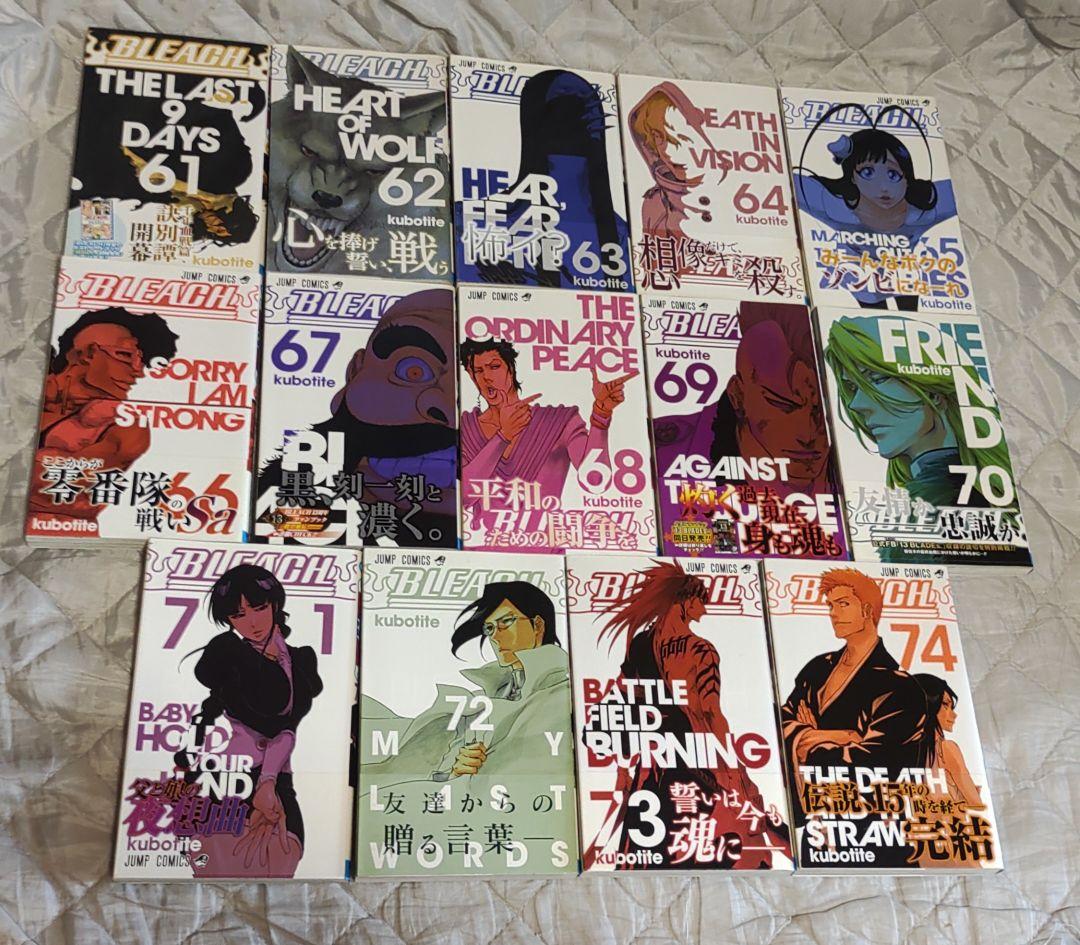 値下げしました☆BLEACH 1～74巻 全巻初版 ブリーチ