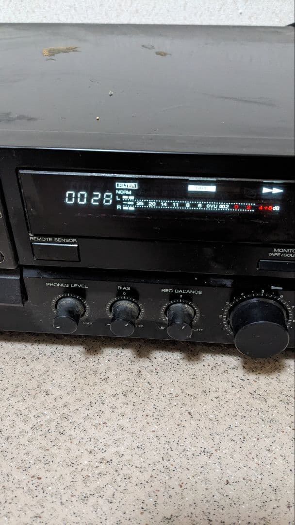 【通電OK】赤井電機株式会社 A&Dステレオカセットデッキ GX-Z6100