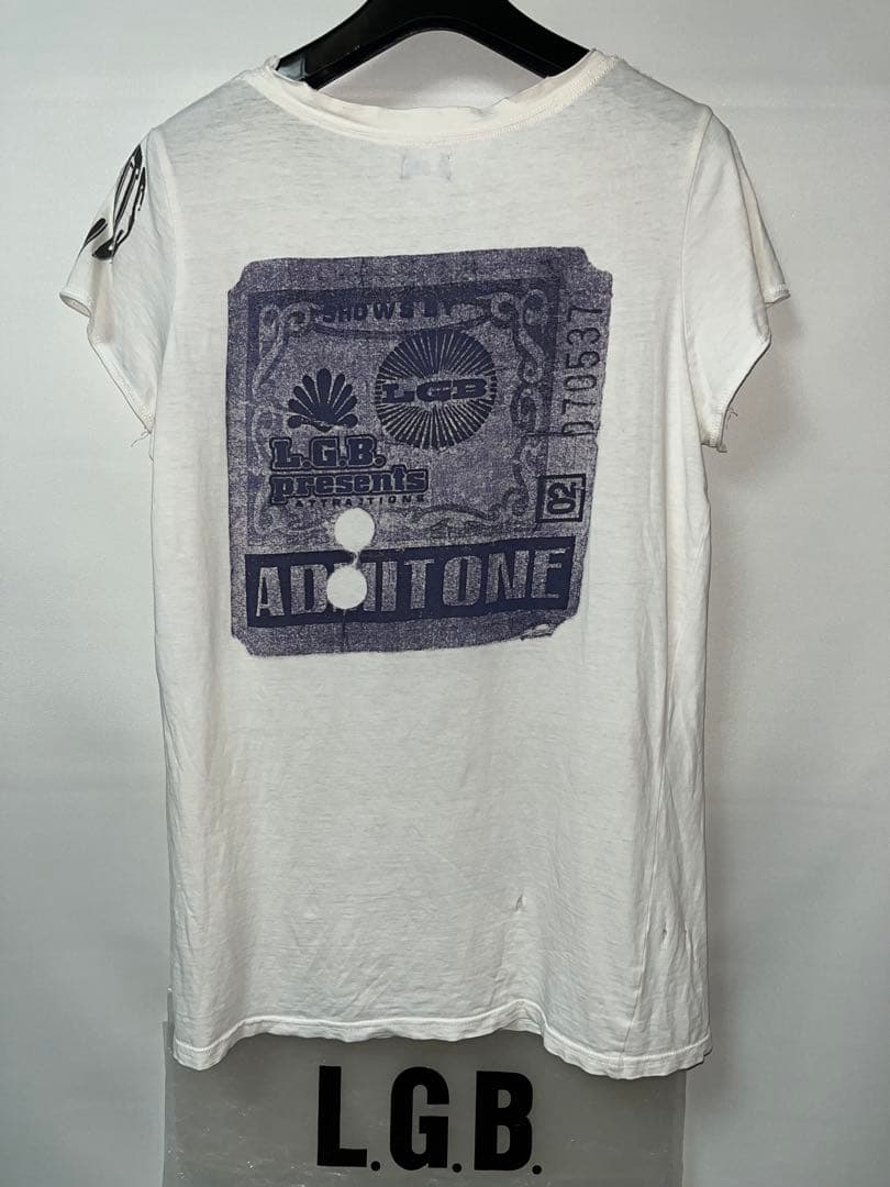 L.G.B. ライオングラフィックプリント Tシャツ