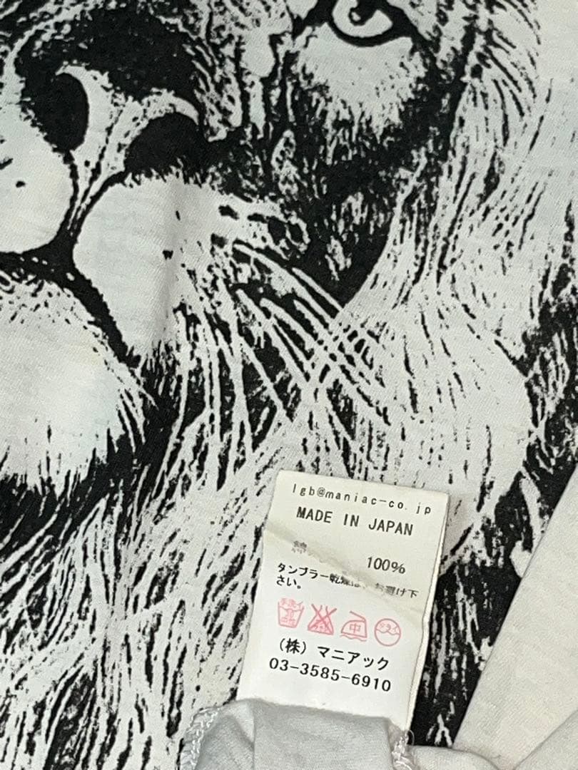 L.G.B. ライオングラフィックプリント Tシャツ