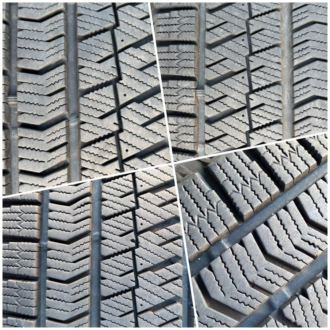 送料込★215/60R17 96QブリヂストンBLIZZAK VRX2バリ溝2本