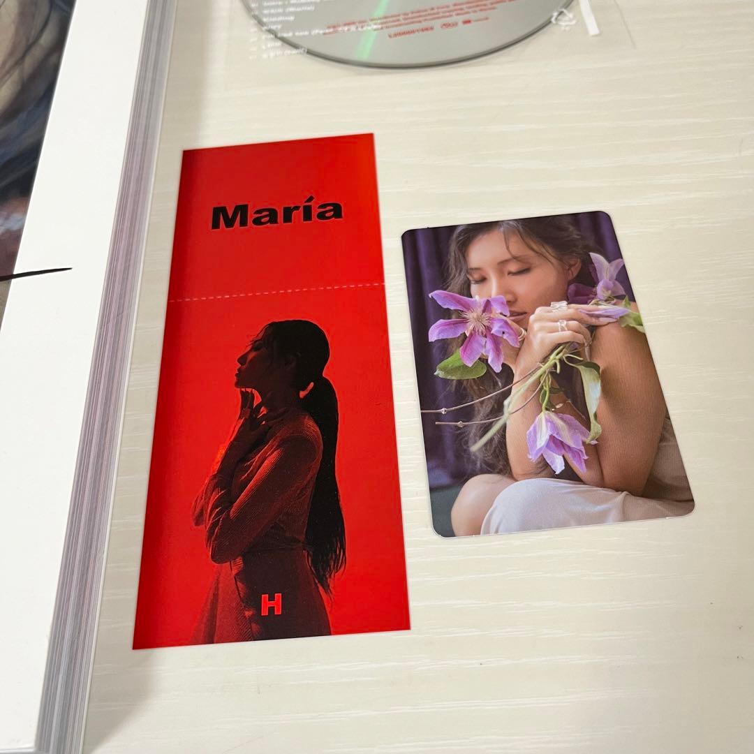 【サイン入り】MAMAMOO HWASA ファサ Maria