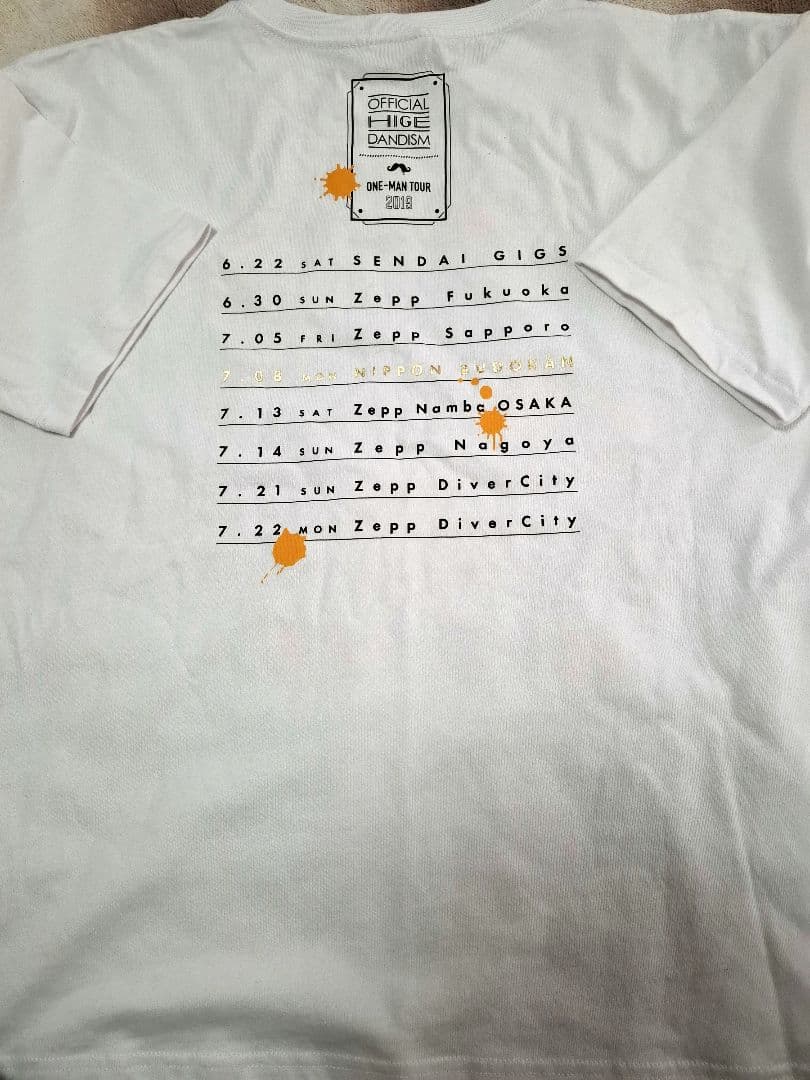 【セット出品】Official髭男dism 武道館ライブ 　Tシャツ＋タオル