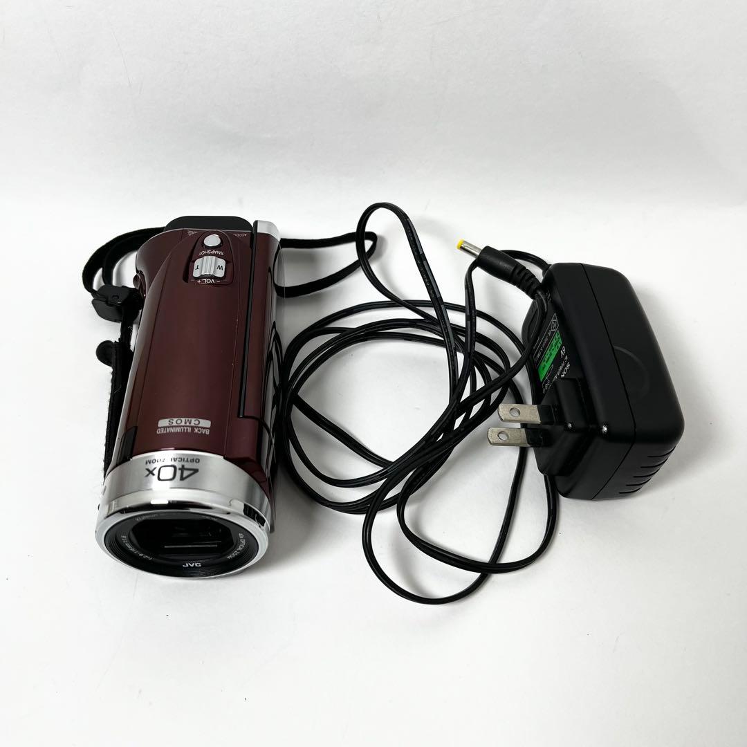 【動作確認】JVC Everio FULL HD ビデオカメラ 40倍ズーム
