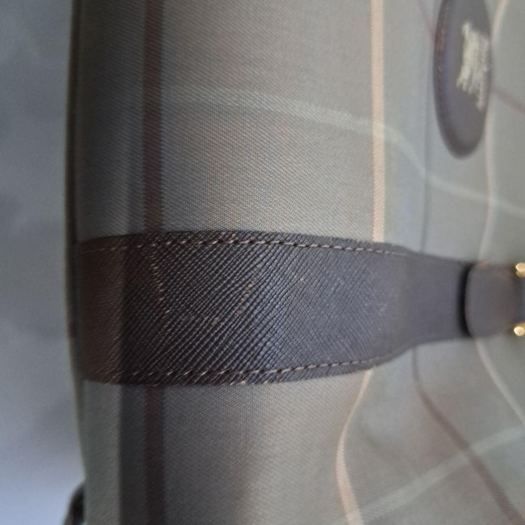 BURBERRY　ミニボストンバッグ　オールドバーバリー
