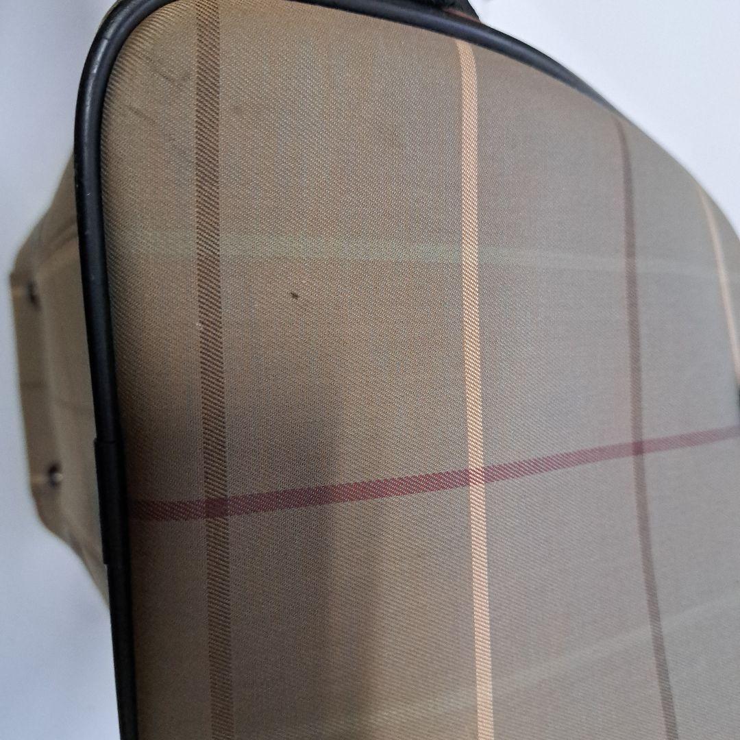 BURBERRY　ミニボストンバッグ　オールドバーバリー