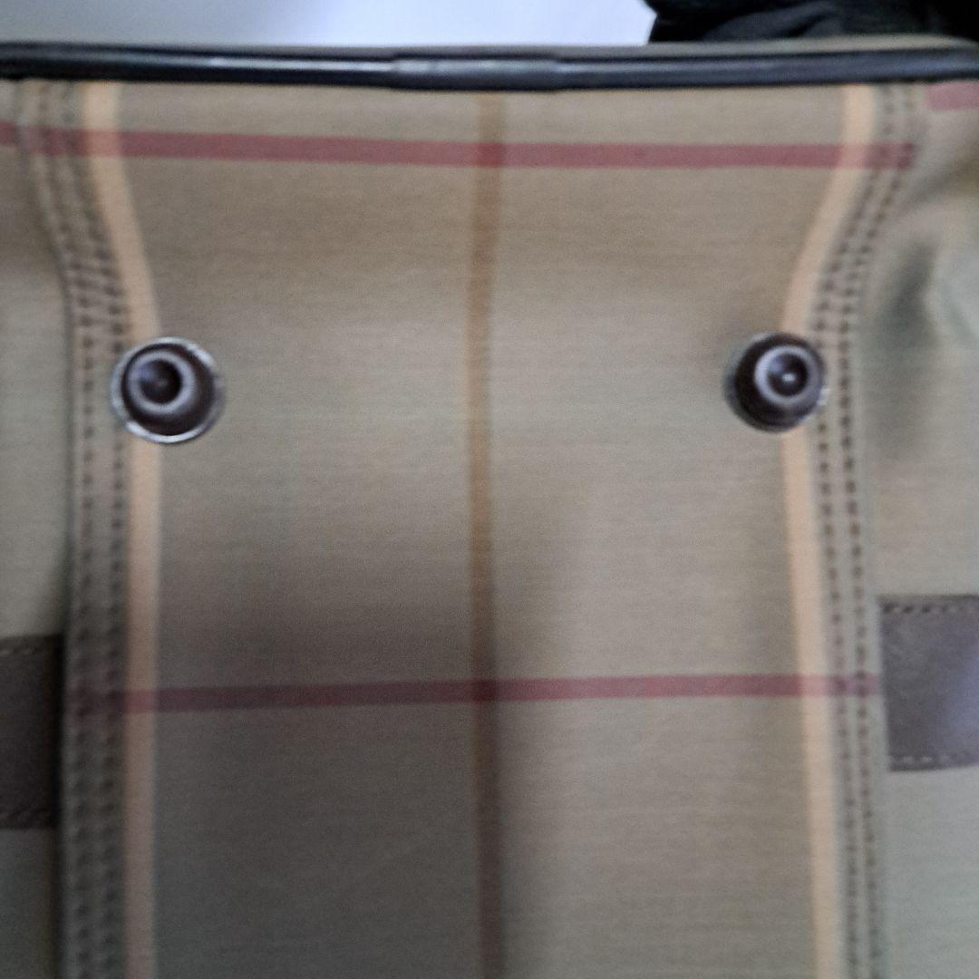 BURBERRY　ミニボストンバッグ　オールドバーバリー