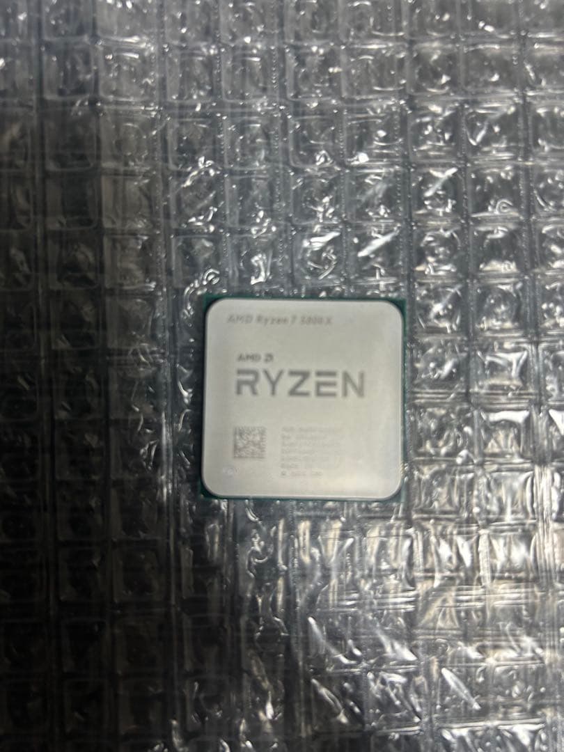 AMD Ryzen 7 5800X CPU 動作確認済み