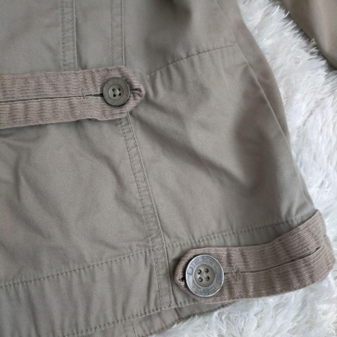 希少　DIESEL　ディーゼル　ミリタリー　ジャケット　シャツ　インド製　Y2K