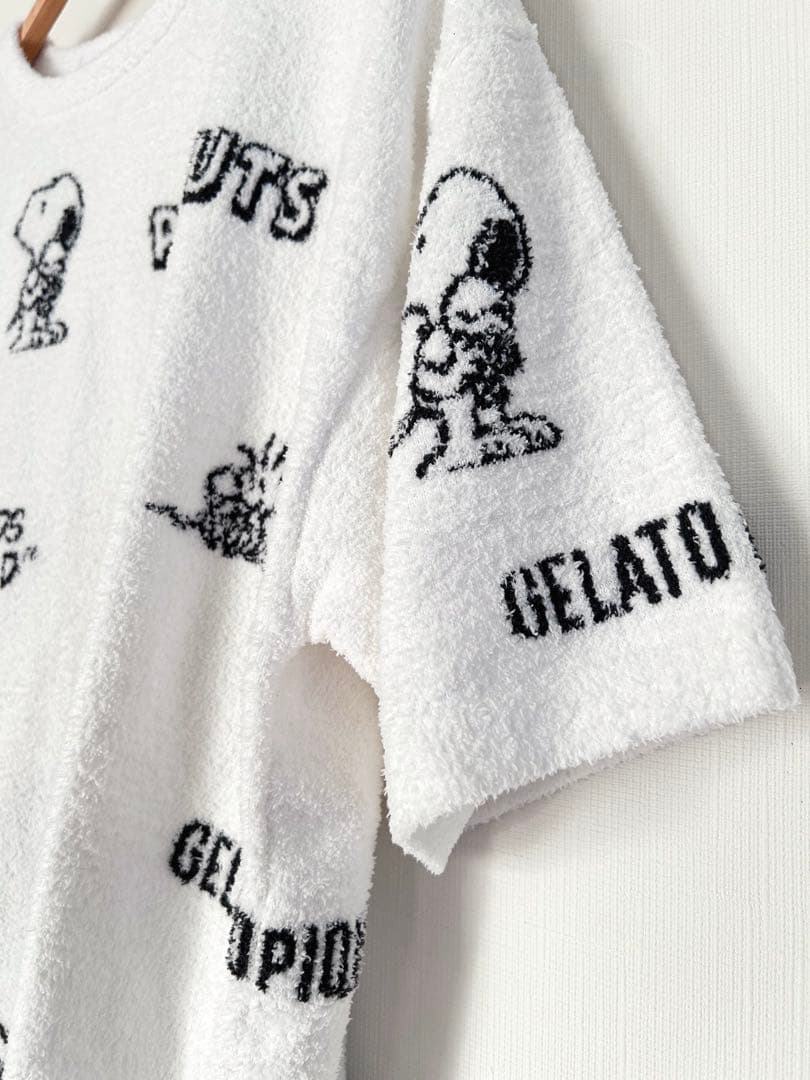 【新品タグ付き】ジェラートピケ PEANUTS スヌーピー 半袖 ルームウェア